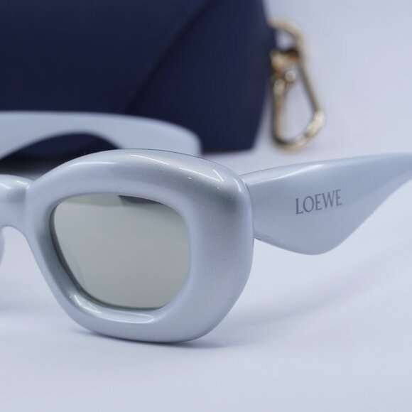 Final Price! Loewe LW40117I 20C Metallized/Silver Sunglasses main image 5